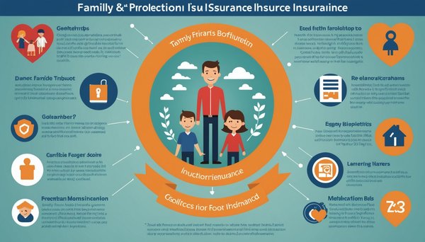 Infographie expliquant l'assurance protection des proches